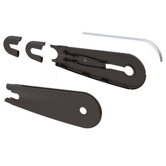 Hesling kettingkast Nostalgia PVC zwart+bies