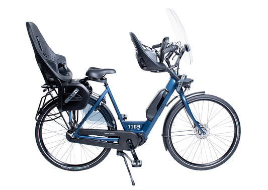 ALDO E-Multi moederfiets 28"- 55cm. Shimano Steps E5000 40NM - 504Wh azzuro blauw