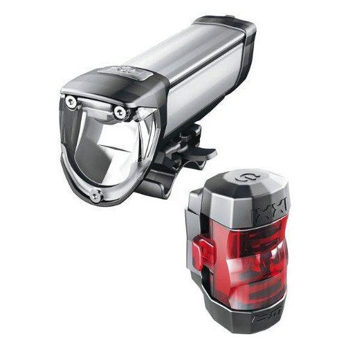 B&M 180l/183 Ixon Core set 50LX + USB oplaadapparaat lithium accu