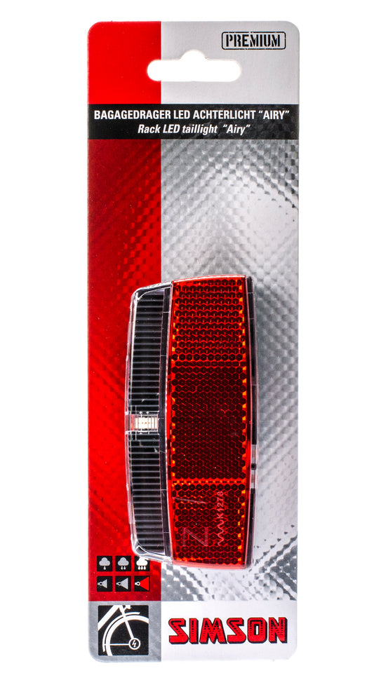 Simson 022014 naafdynamo bagagedrager achterlicht "Airy"