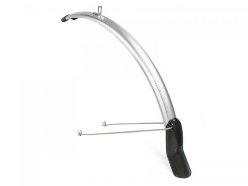 Eurofender spatbord voor Scatto 28" - 51 mm. zilver