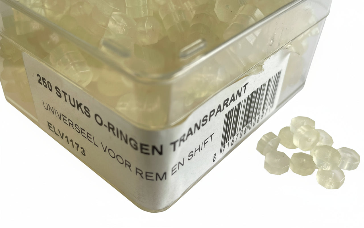 Elvedes ELV1173 O-ring shift/brake rubber transparant (250)