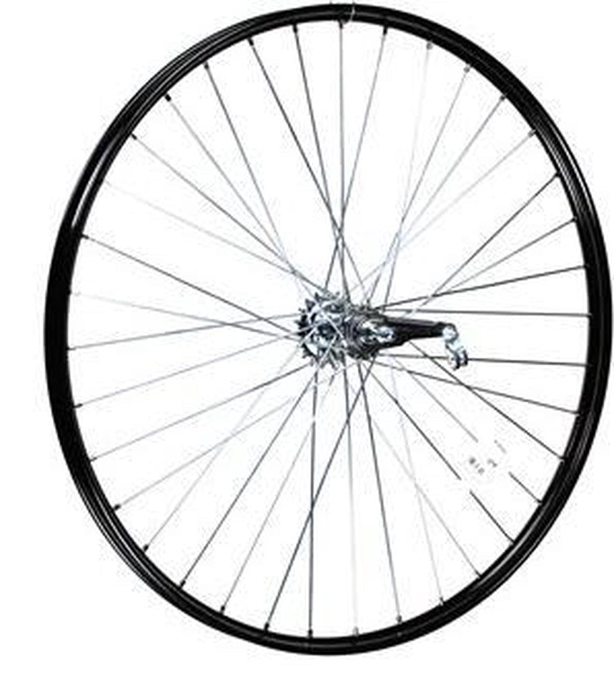Achterwiel 804236 28x1.1/2 24-635 zwart V38 Shimano remnaaf spaak 12