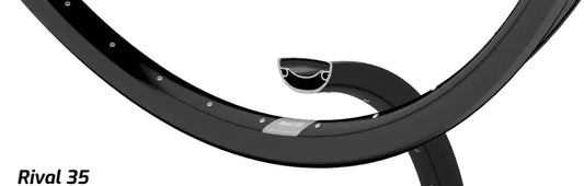 Velg 28' - 14 / 622 RIVAL35 DISC zwart