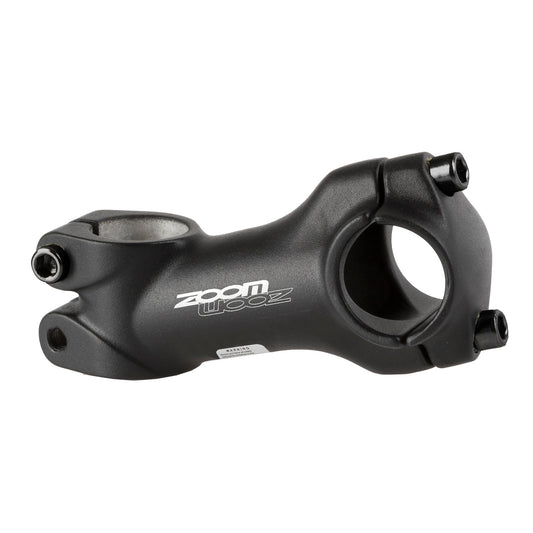 Zoom A-Head voorbouw alu. zwart 1.1/8' 90 mm. 15 gr. met klem 31.8 mm. zilver