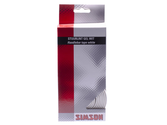 Simson 021815 stuurlint gel wit