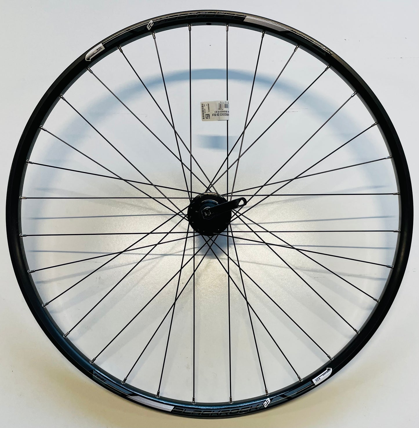 Voorwiel 28" - 622X23 IIS Blackrock 23 DB600 QR zwart schijfrem