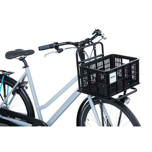Basil 21110 Crate S fietskrat gerecycled kunststof small 17,5L zwart