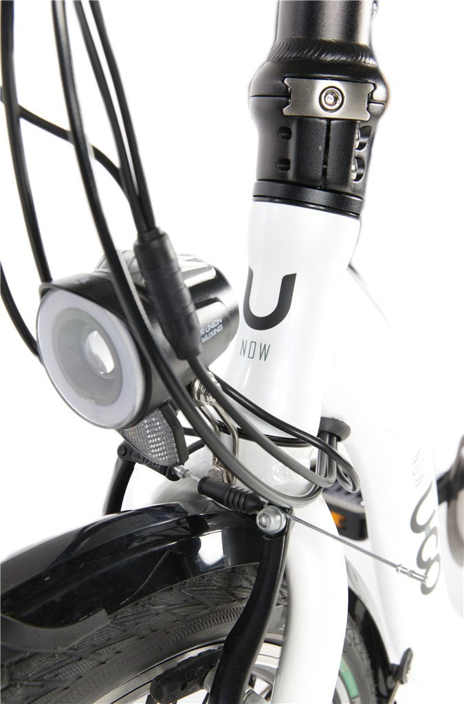 NOW U.GO E-Bike vouwfiets Ei7 Pearl white