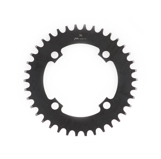 Miranda tandwiel 38T. ChainFlow® BCD steek 104 4-gaats zwart