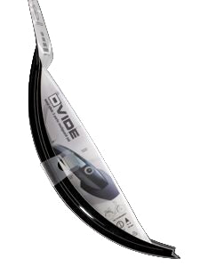 Curana spatbord set DVIDE zwart compleet