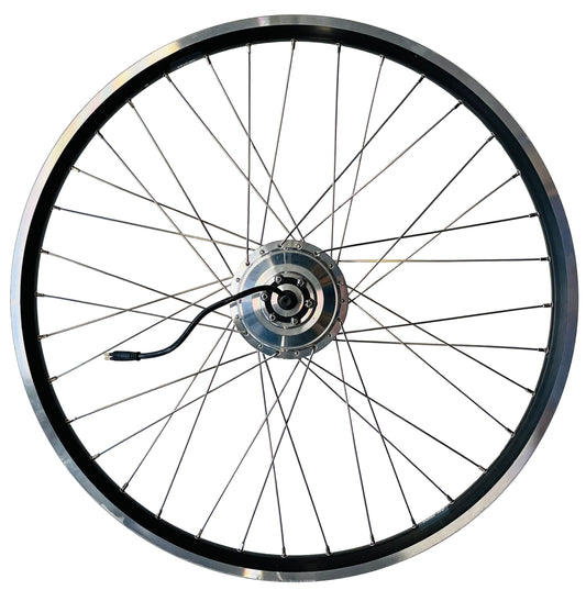 Voorwiel 26'' - 559 Ansmann zwart DC 36V 250W (25 km/h)