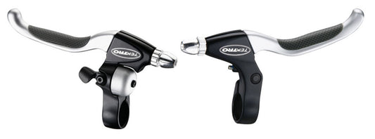 Tektro CL530TS AC+CL535RT remgrepen zwart/satijn + bel v/R-brake