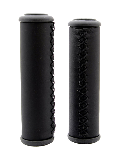 Simson 020472 handvatten leder zwart lang/lang