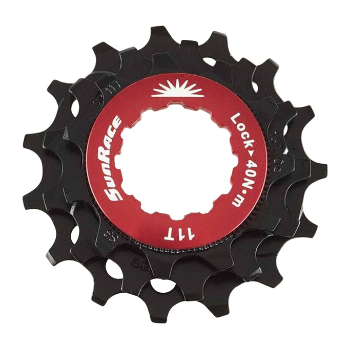 Sun Race SPCS12 12-speed sluitring+tandwielen 10-12-14T zwart