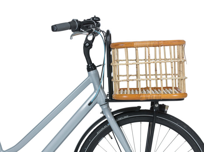 Basil 13080 Green Life Rotan fietsmand L 30L. naturel bruin