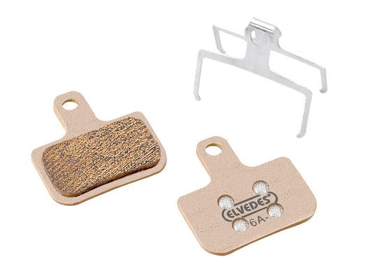 Elvedes 6906S disc brake pad compatible with Avid DB1/DB3 SRAM Lever T sintered
