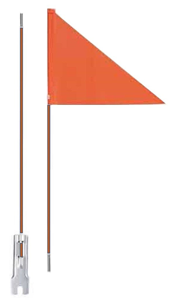 IceToolz 52G0 fiberglas vlag oranje 150 cm. 2-delig