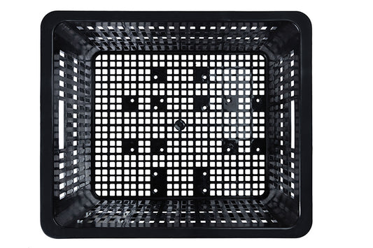 Basil 21134 Crate M fietskrat gerecycled kunststof medium 29,5L zwart