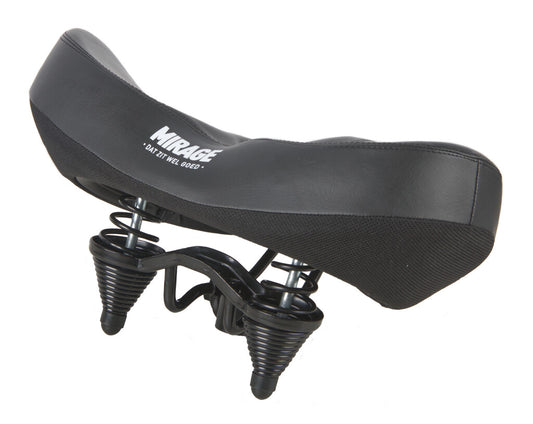Mirage zadel tour comfort met vering Big City zwart