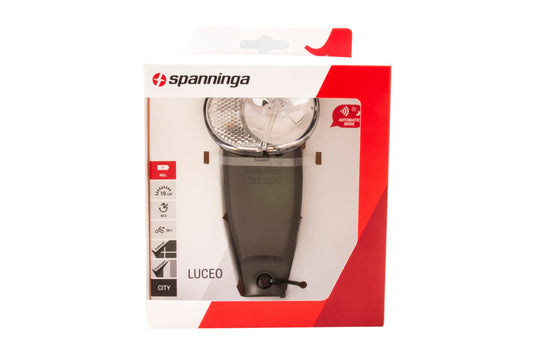 Spanninga Luceo XBA koplamp inxl. 3 x AA batterij