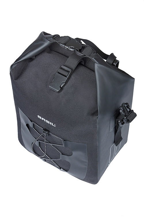 Basil 18262 Navigator Waterproof M enkele fietstas 12-15L zwart