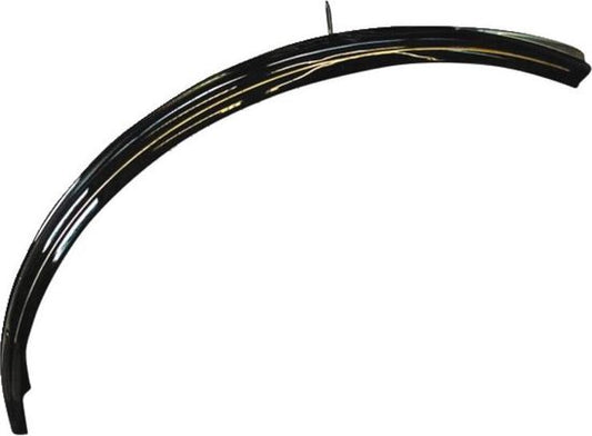 Spatbord voor 28" toer zwart