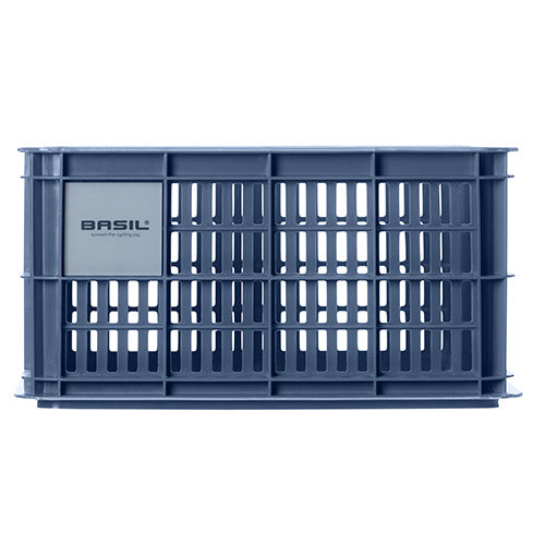 Basil 21111 Crate S fietskrat gerecycled kunststof small 17,5L bluestone