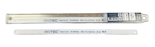 Rotec zaagblad groot 24tpi. bi-metaal 300 mm.