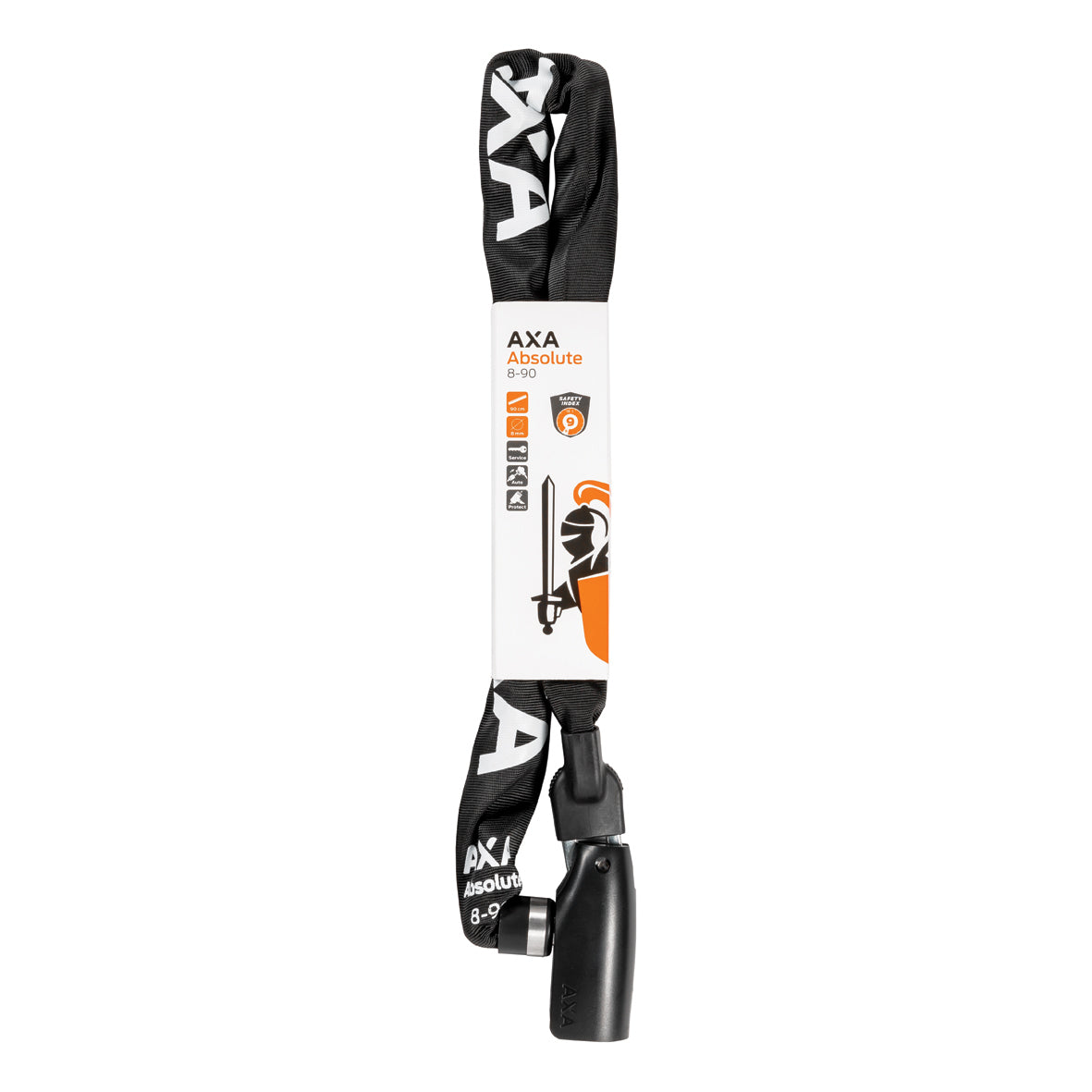 AXA Absolute kettingslot 90 cm. 8 mm. Ø