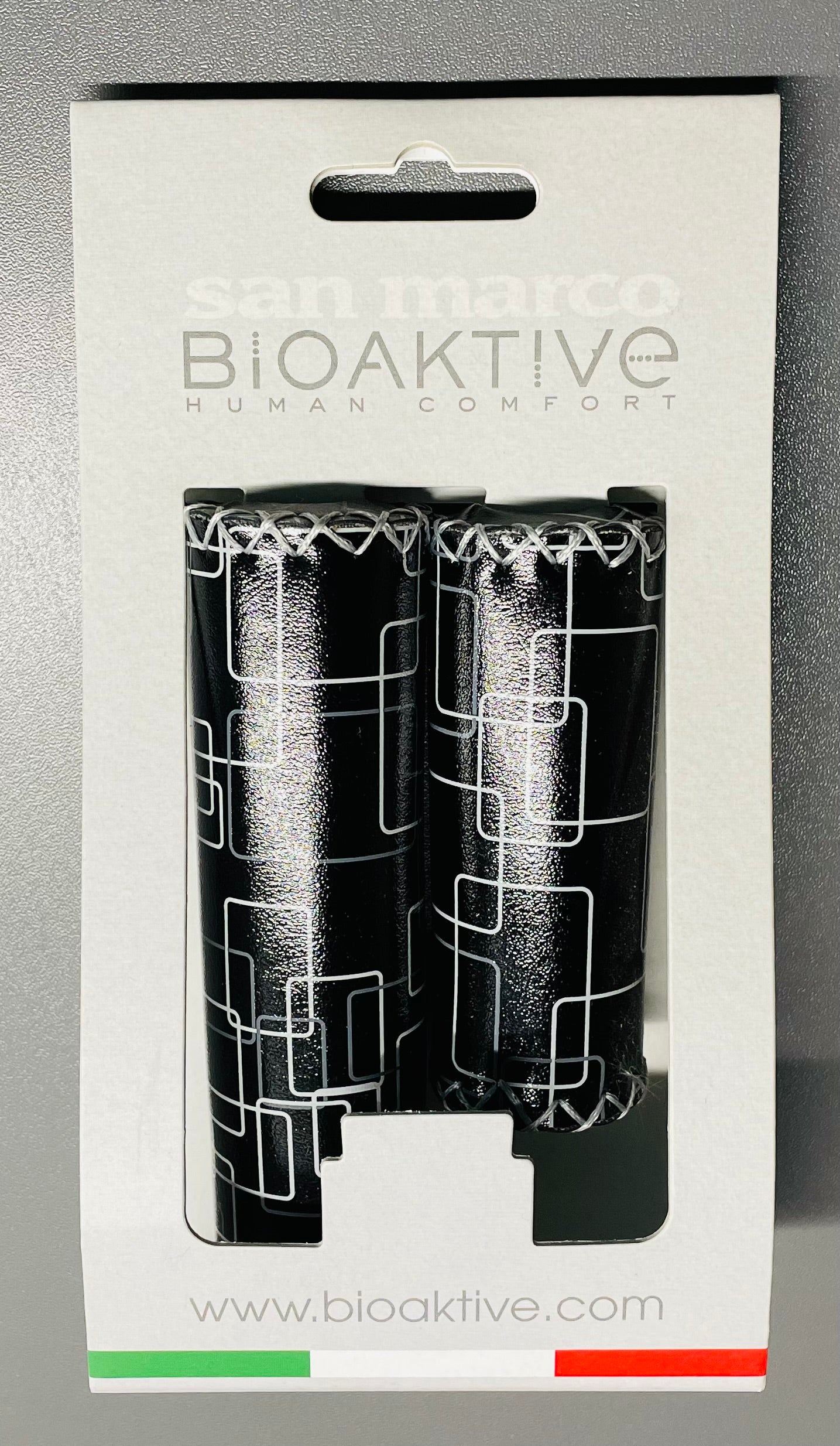 San Marco handvatten grips unisex 90/125 mm. Trendy zwart