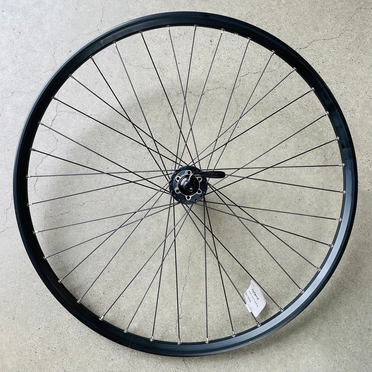 Achterwiel 28" 21-622 Taurus alu. zwart Shimano Deore M475 schijfrem