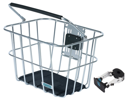 Around ACE VR-ALU mand afneembaar met stuurpenhouder zilver