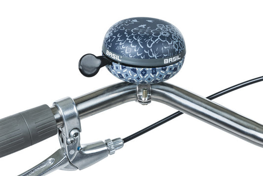 Basil 50522 Bohème fietsbel 80 mm. indigo blauw