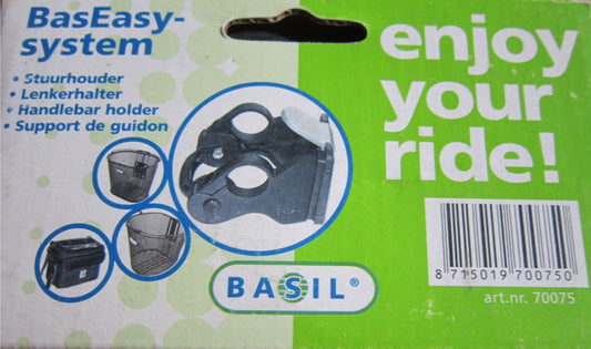 Basil 70075 Baseasy-system stuurhouder kunststof zwart