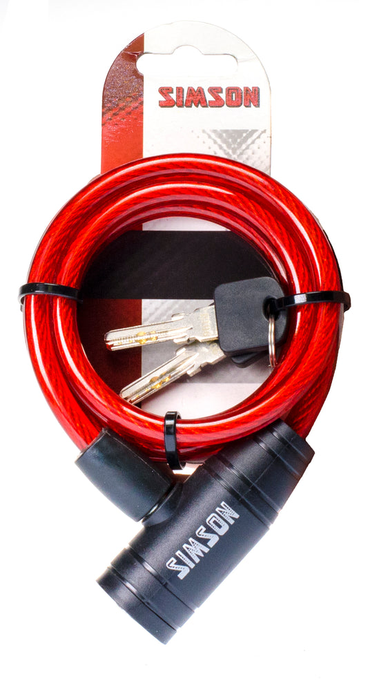 Simson 020838 kinder kabelsot 8 mm. x 90 cm. div. kleuren