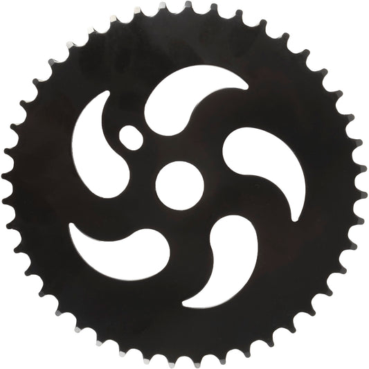 BMX kettingblad 'Fan' 44T. 1/2x1/8 zwart