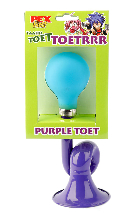 PexKids purple toet posthoorn staal blauwe bol