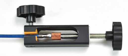 IceToolz 54P5 nippel- en banjopers hydraulische leiding zwart