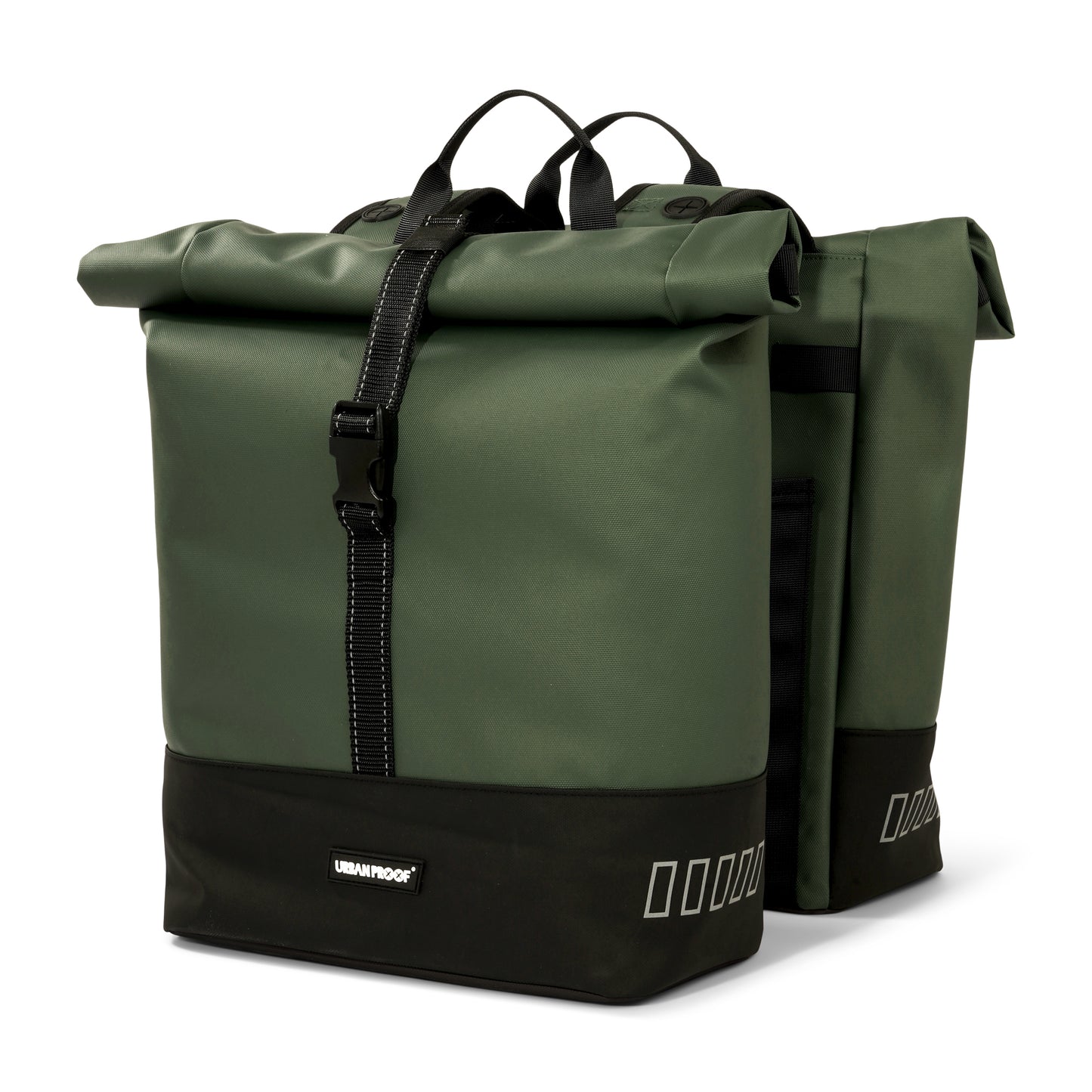 Urban Proof Double Rolltop Bag 38L Forest Green - Recycled