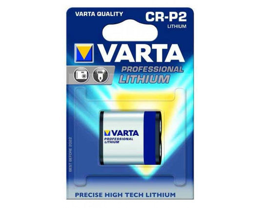 Batterij Varta Lithium CR-P2 - CRP2VA