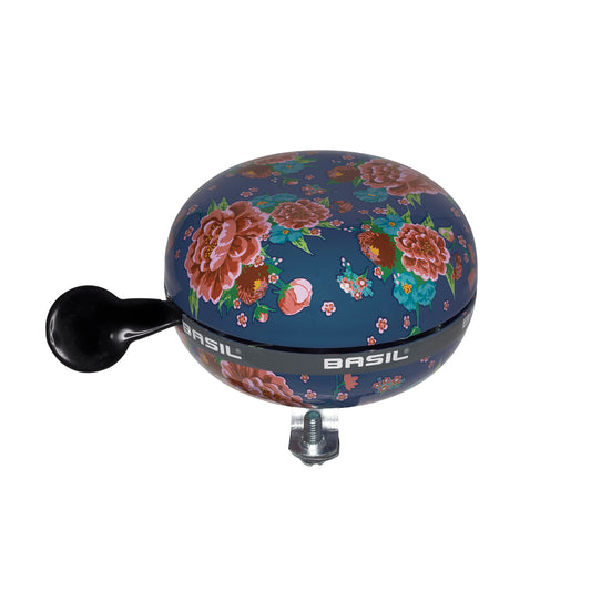 Basil 50424 Big Bell Bloom ding dong fietsbel 80 mm. indigo blue