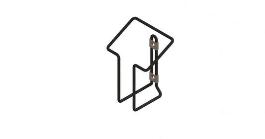 Steco wandhouder acculader mat zwart