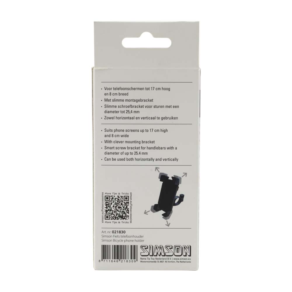 Simson 021830 fiets telefoonhouder