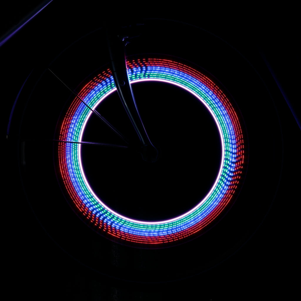 IkziLight verlichtingset Flashy 2 12 patronen en spaakklem 11 Tech LED transparant