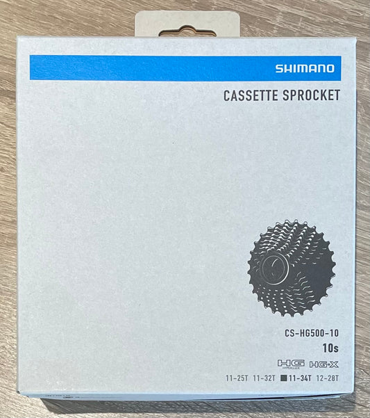 Shimano ICSHG50010134 cassette 10 spd. 11-34 Tiagra CS-HG500