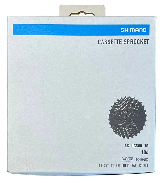 Shimano ICSHG50010134 cassette CS-HG500 10-speed 11-13-15-17-19-21-23-26-30-34T