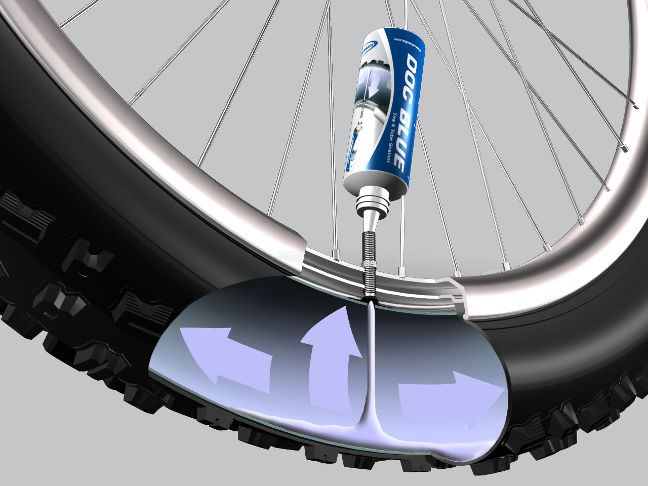 Schwalbe Doc Blue Professional 60 ml. - Tire-and-Tube-Sealant