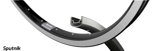 Velg 28' - 14 Sputnik 28'-622 zwart CNC DB