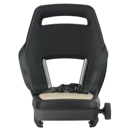 Qibbel Q344 Junior 6+ zitje zwart/kakhi incl. voetsteuntjes en voetbeschermplaten